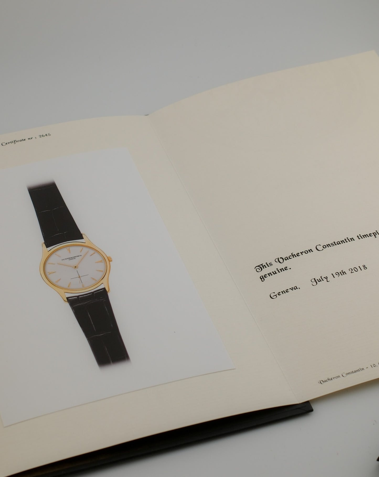 Vacheron Constantin | Ref. 1685