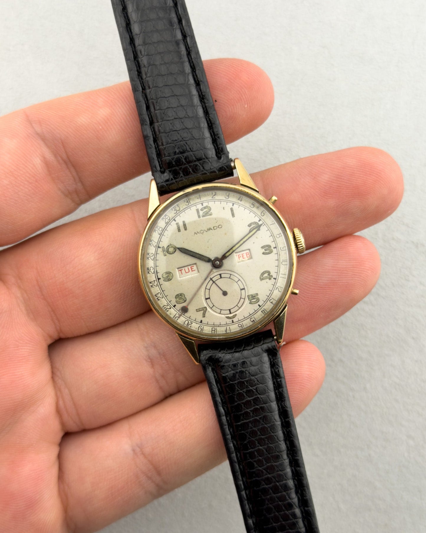 Movado | 14K Triple Calendar