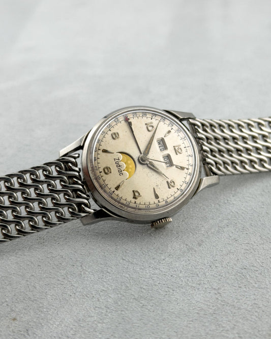 Zodiac | Triple Calendar Moon Phase Ref. 905