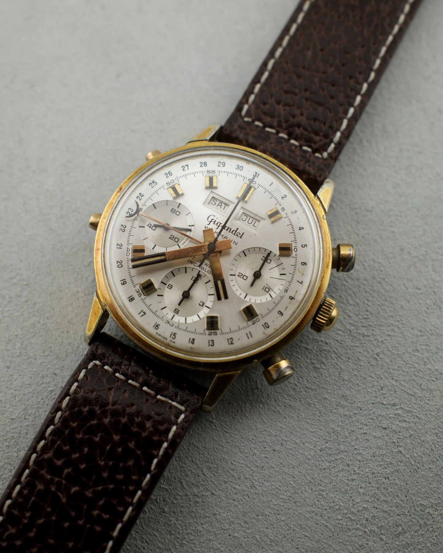 Charles Gigandet & Wakmann | Triple Calendar Chronograph