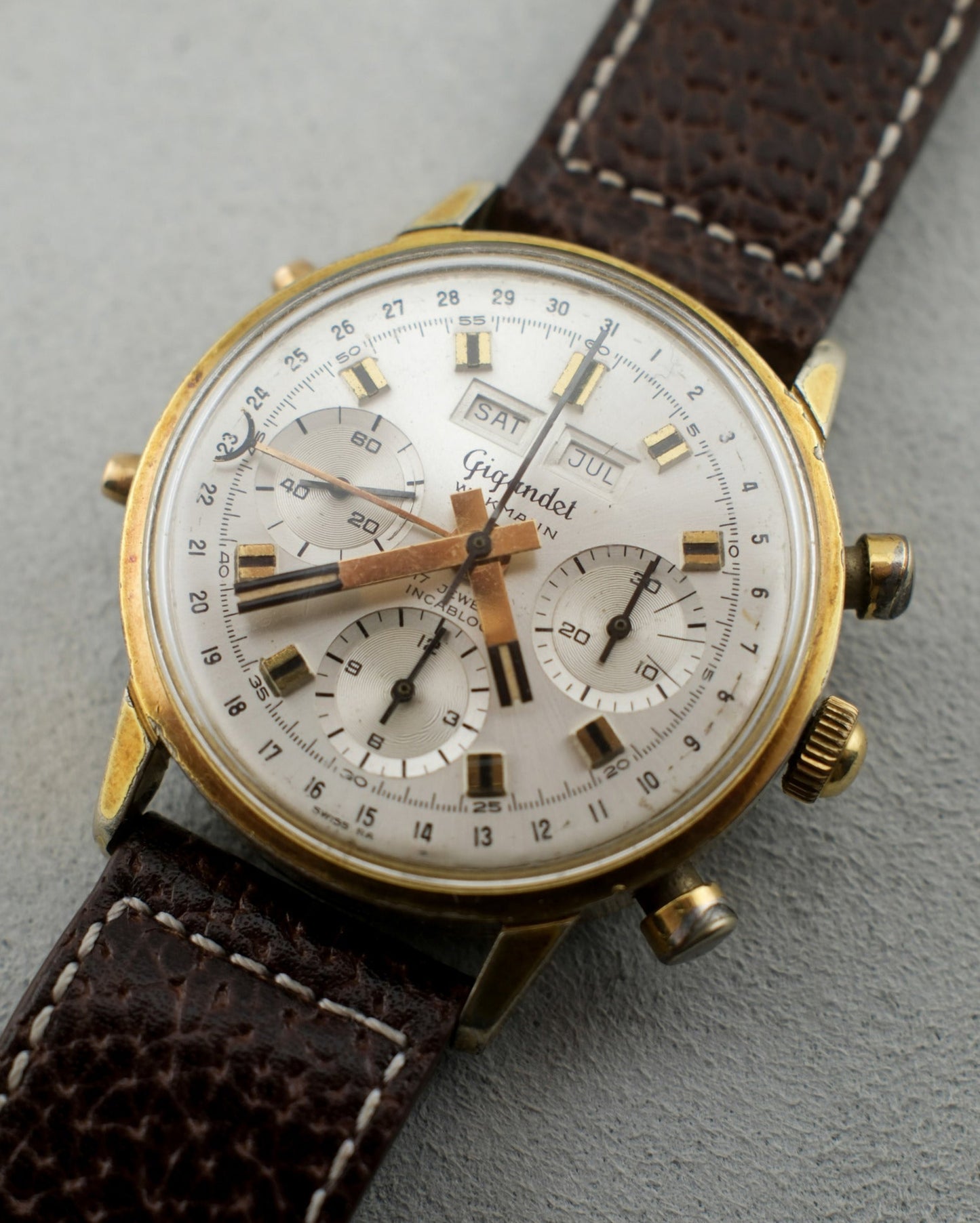 Charles Gigandet & Wakmann | Triple Calendar Chronograph