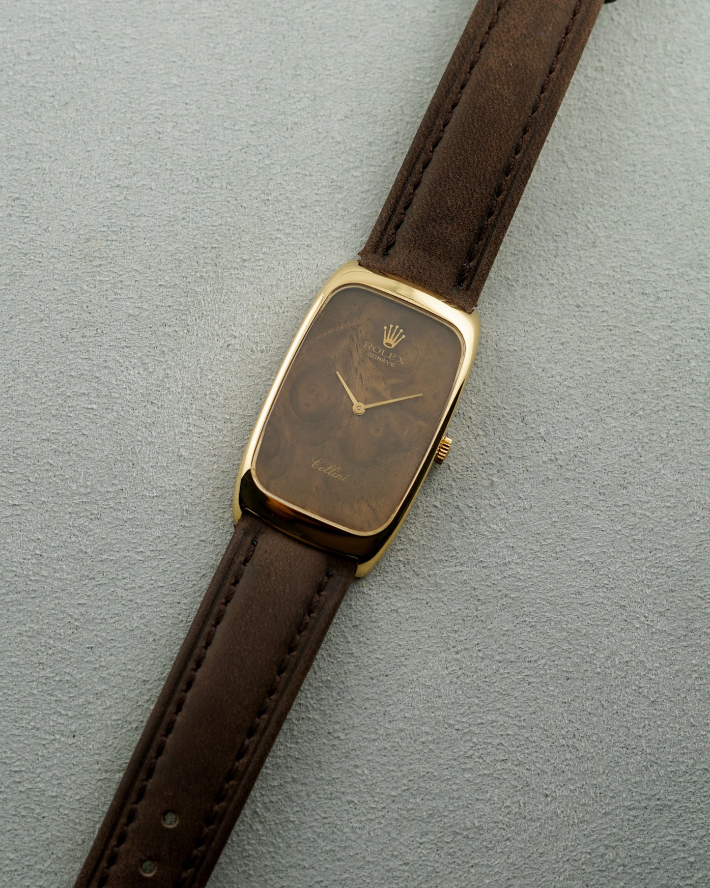 Rolex | 18K Cellini "Wood Dial" Ref. 4108
