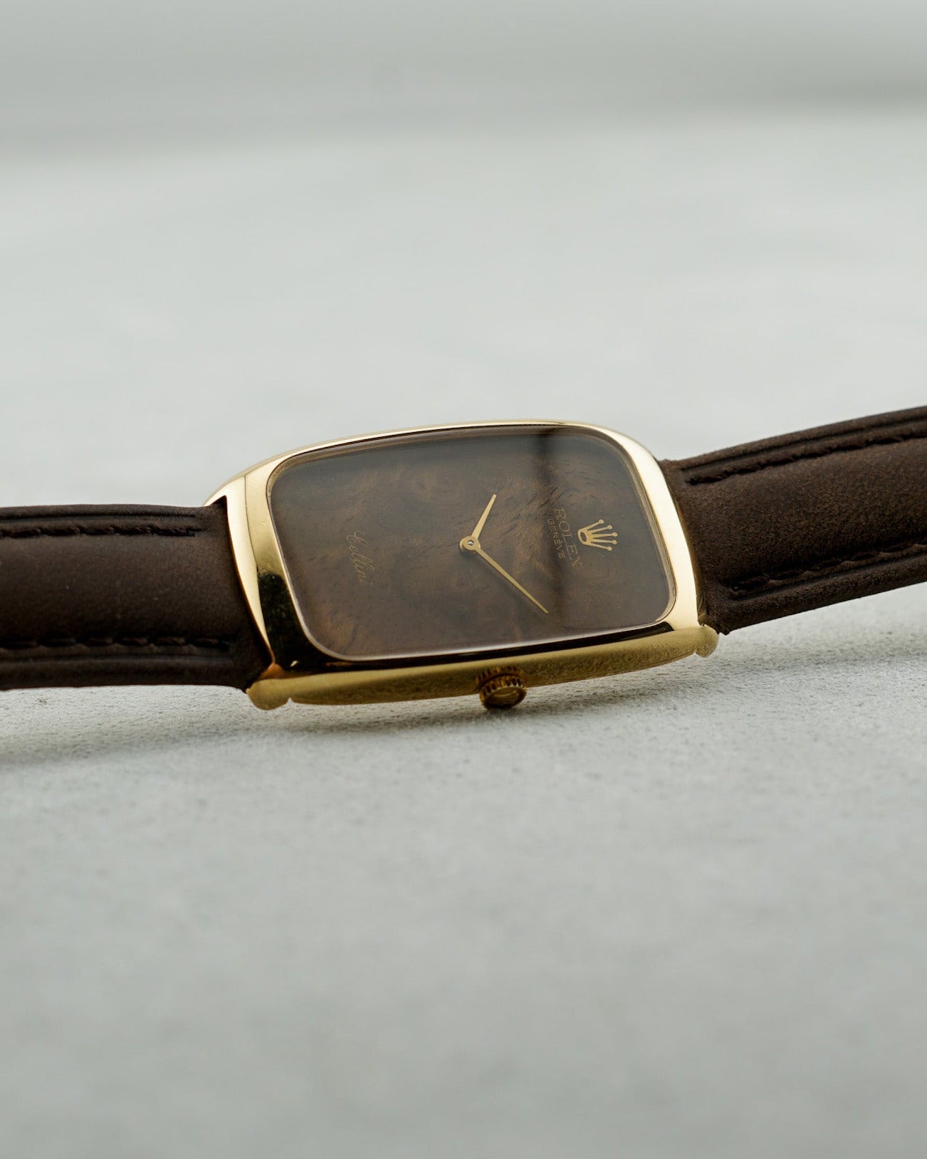 Rolex | 18K Cellini "Wood Dial" Ref. 4108