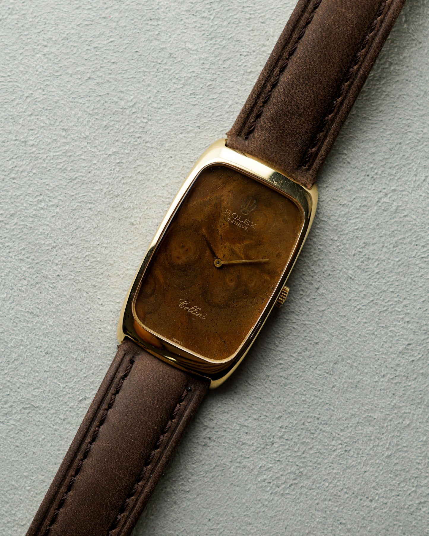 Rolex | 18K Cellini "Wood Dial" Ref. 4108