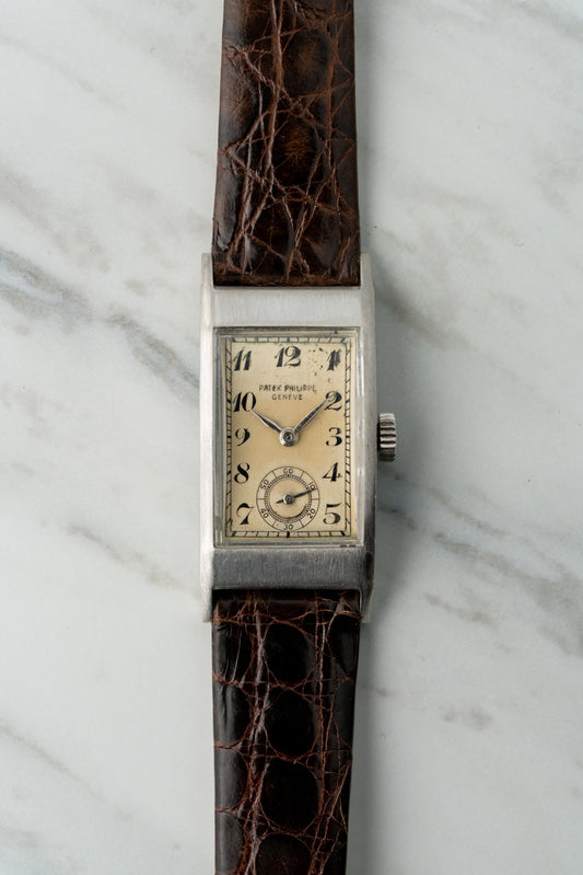 Patek Philippe | "Tegolino" Platinum Ref. 425P w/ Box