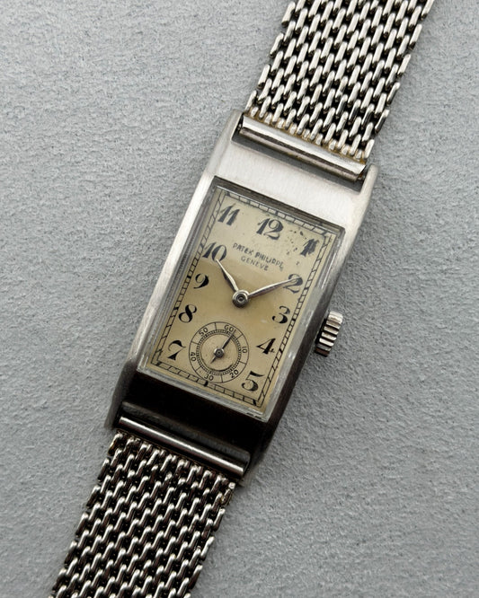 Patek Philippe | "Tegolino" Platinum Ref. 425P w/ Box