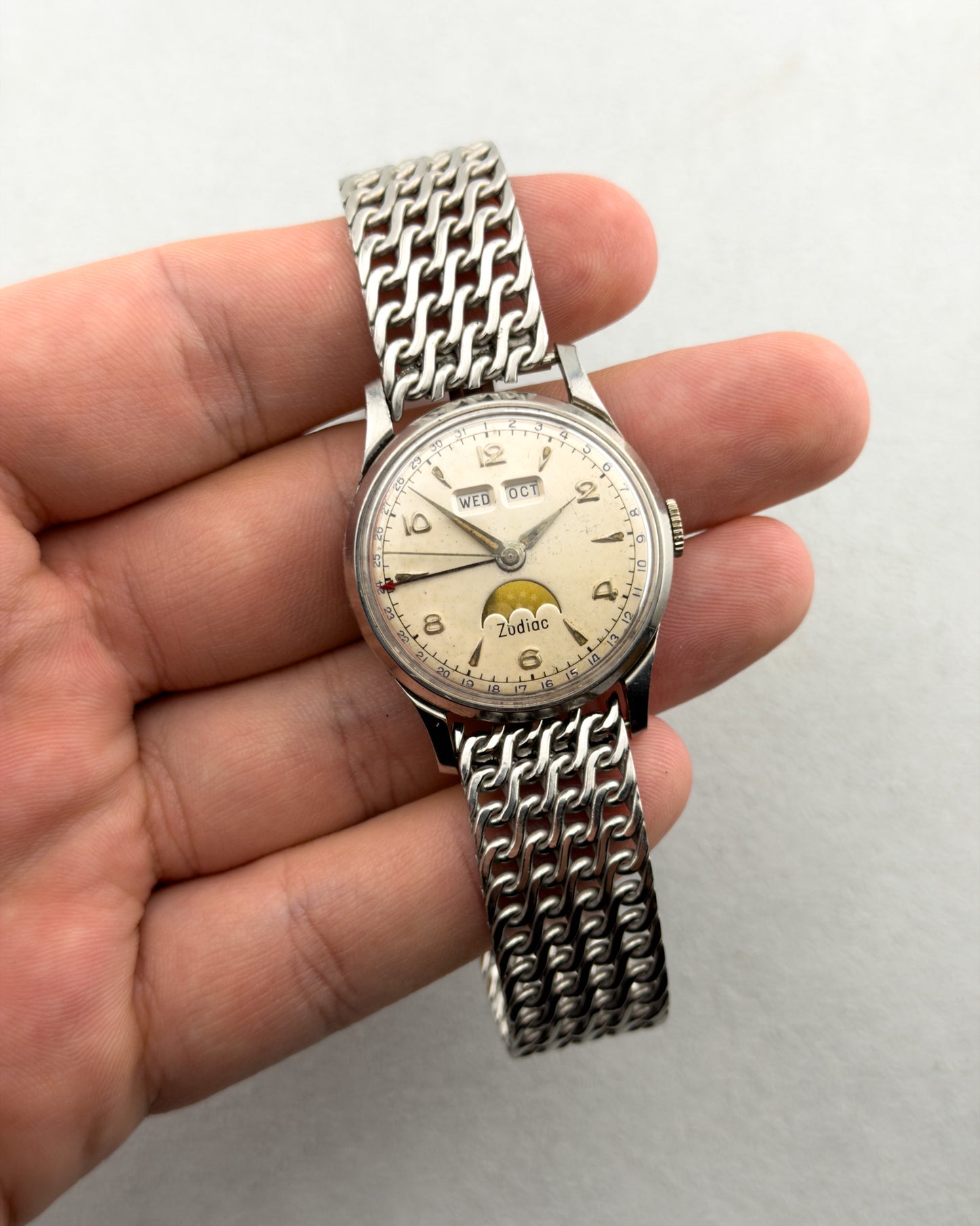 Zodiac | Triple Calendar Moon Phase Ref. 905